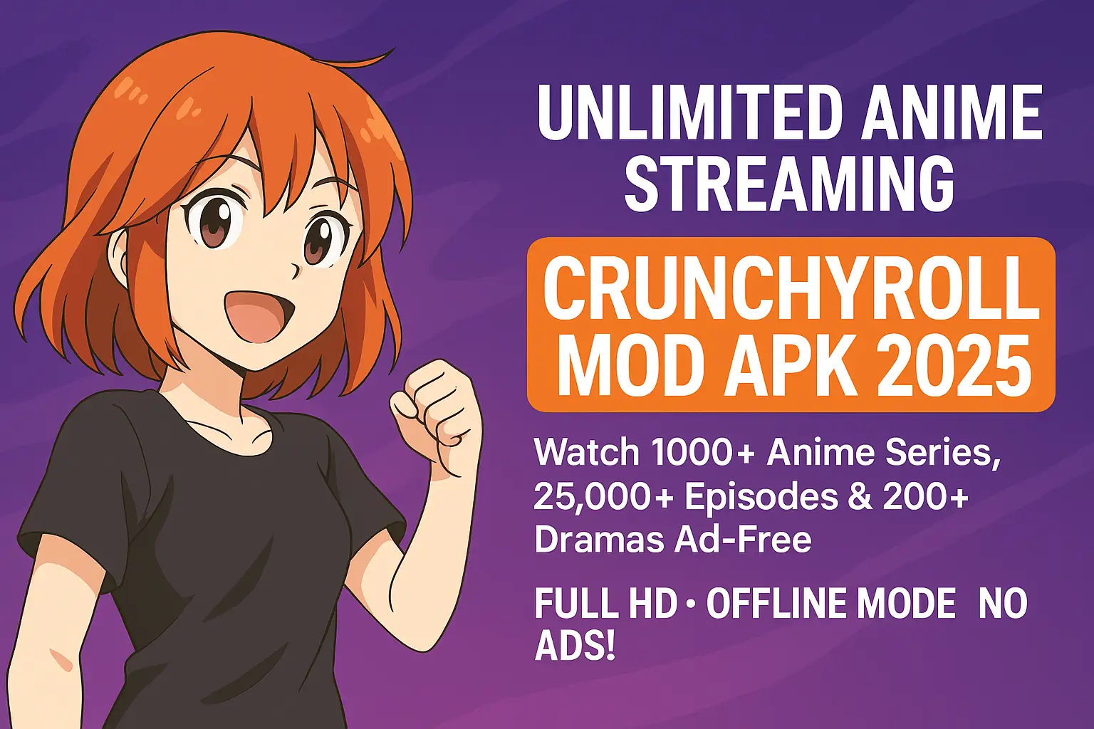 Crunchyroll MOD APK: Stream 13,000+ Anime Titles Offline & Ad-Free